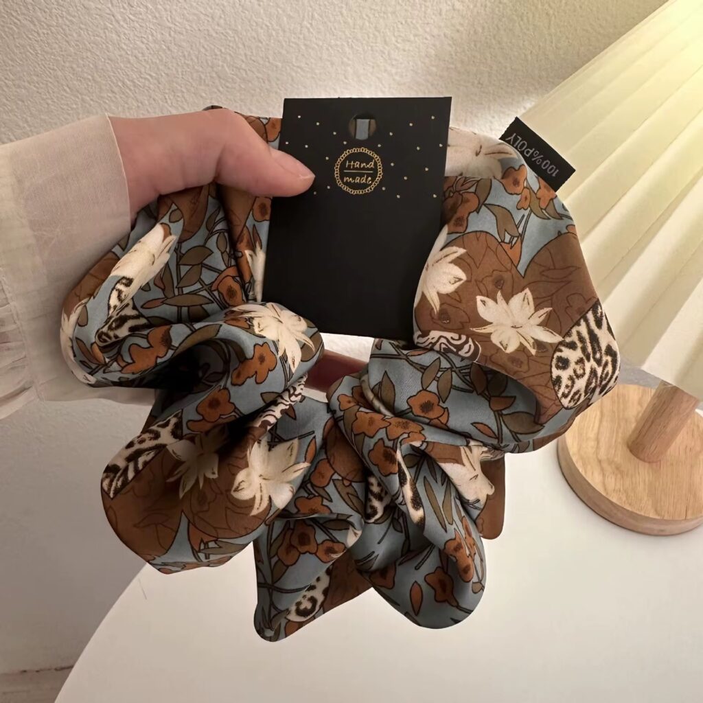 Bloom Luxe Korean XL Scrunchie (per pcs)