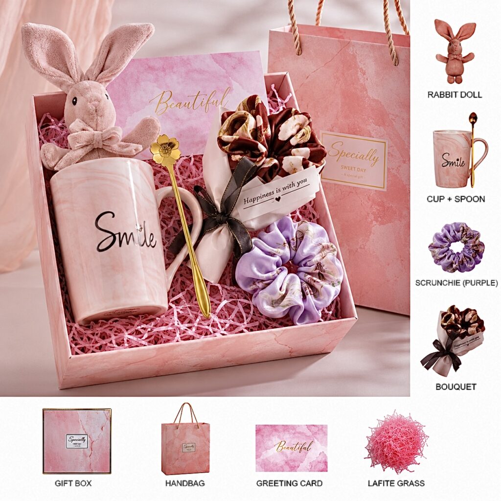 Beautiful  gift box set featuring a ceramic mug | belamre Collection