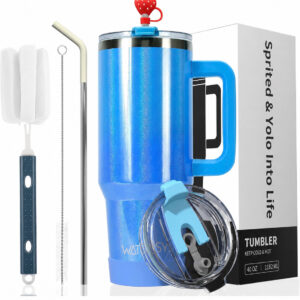 30 oz Stainless Steel Travel tumbler with Handle | Belamore Collection